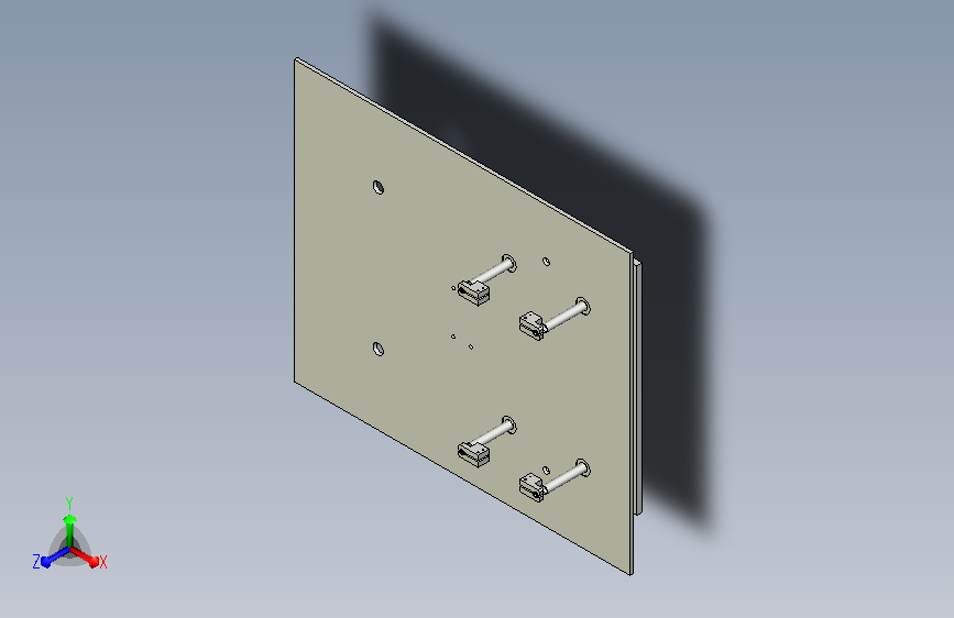 注塑机埋钉治具