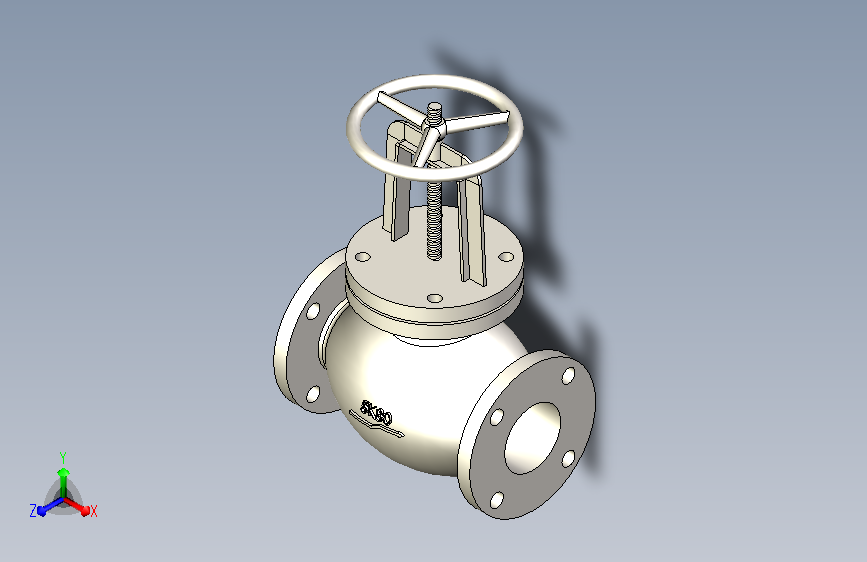铸铁 铸钢截止阀 截止止回阀-JIS5K-80