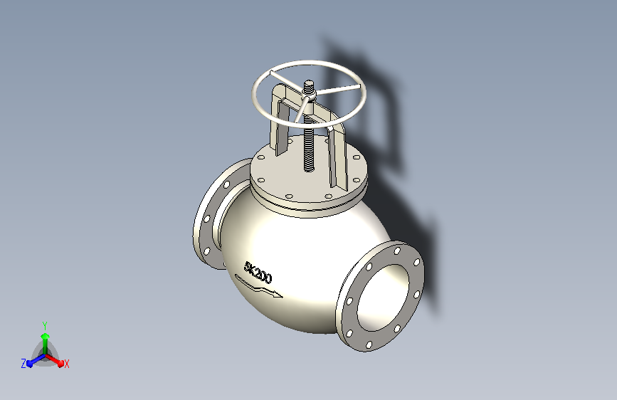 铸铁 铸钢截止阀 截止止回阀-JIS5K-200