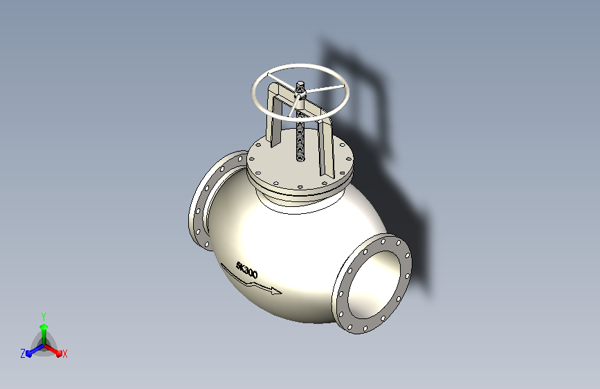 铸铁 铸钢截止阀 截止止回阀-JIS5K-300