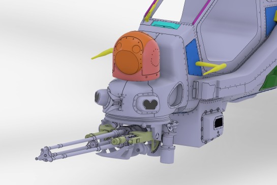 A0005596-T129 ATAK直升机