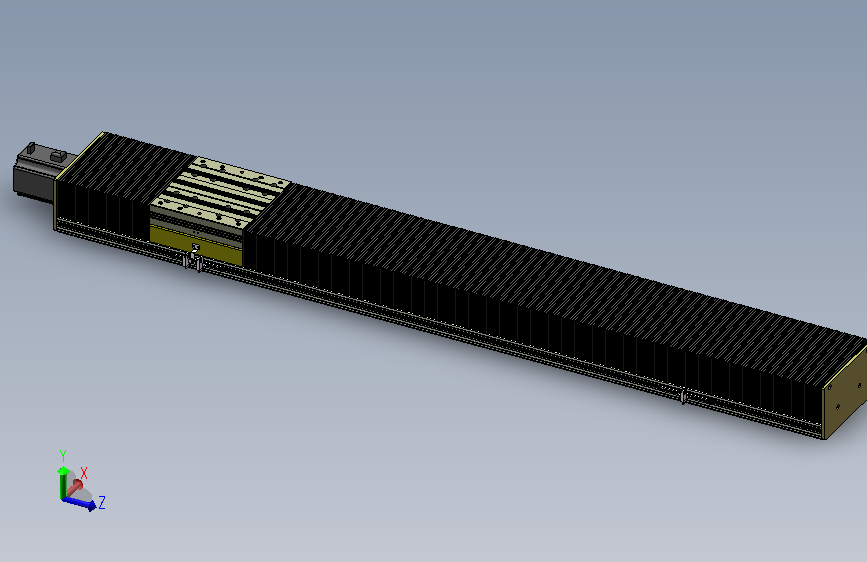 直线模组-风琴罩180系列950行程=976584=30