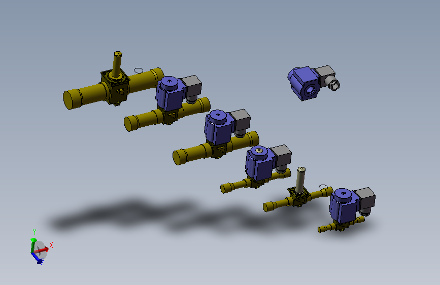 制冷系统电磁阀=738257=100