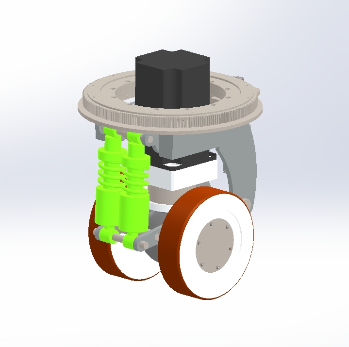 重载双轮减震舵轮=1601505=100