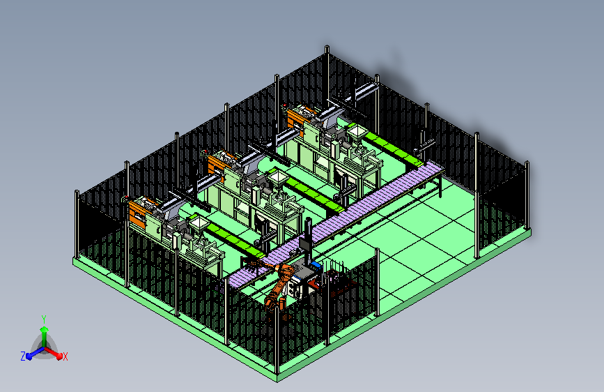 注塑机自动抓取打标方案=998014=200