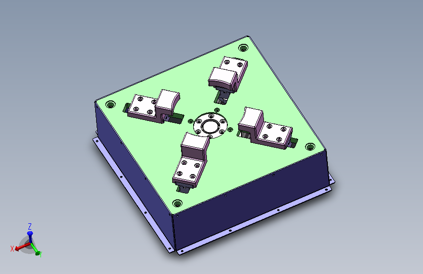 自定心夹爪机构-四爪=1170950=125
