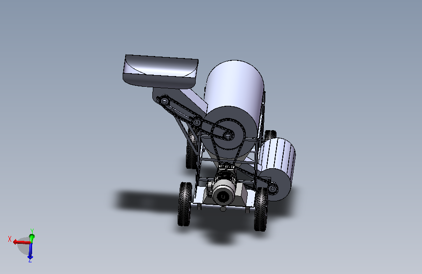 籽葫芦瓜取籽机3D 装配图 部装图=1622849=520