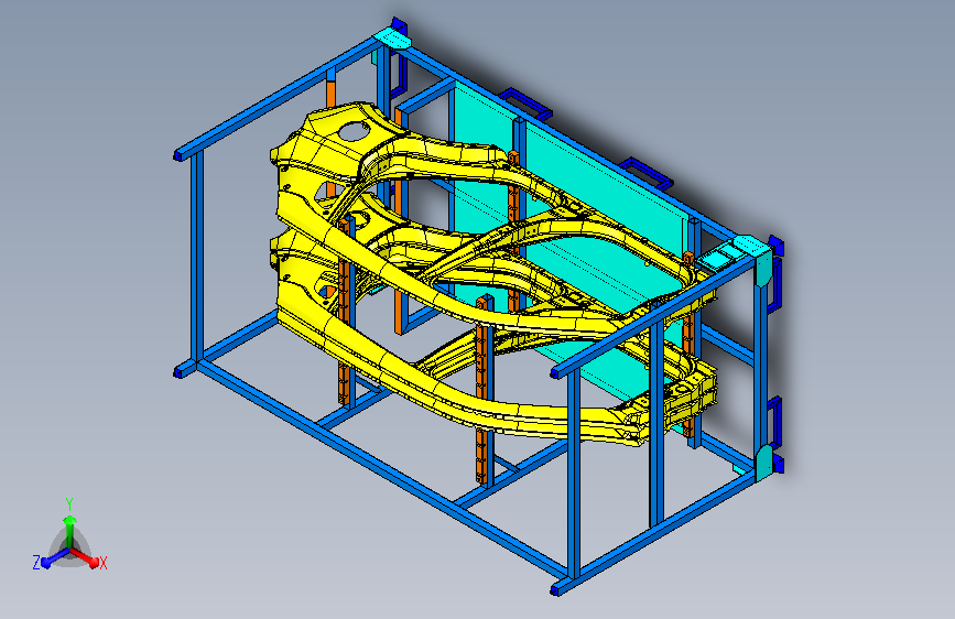 左侧围外板冲压工位器具=466779=20