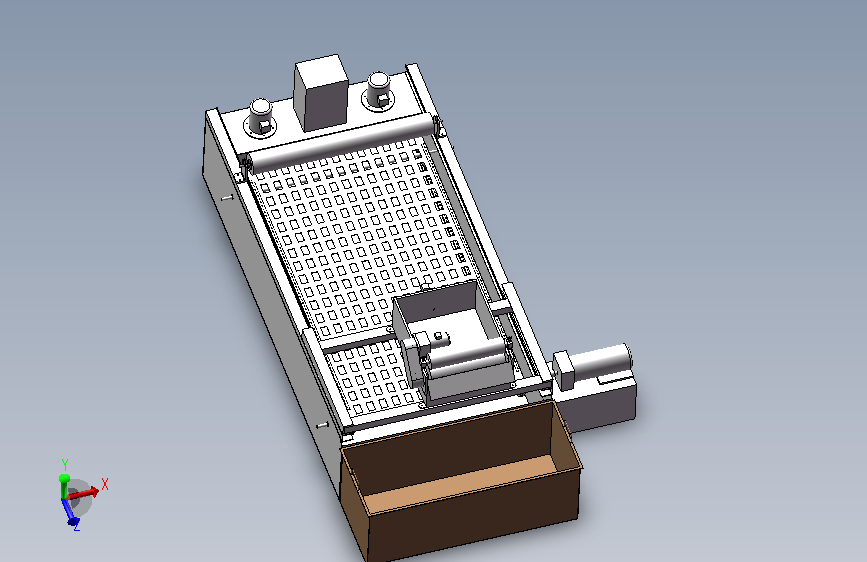 磨床磨削冷却液磁滚纸带过滤机设计（CAD图纸+SW三维模型+说明书）