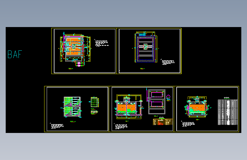 3000方天BAF曝气生物滤池图纸=522518=75