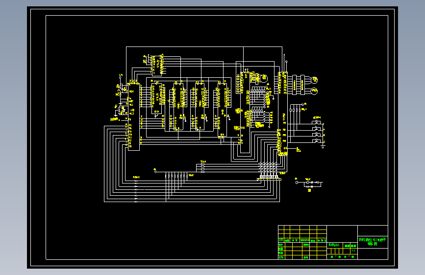 C6136车床微机数控系统硬件电路图=418800=0