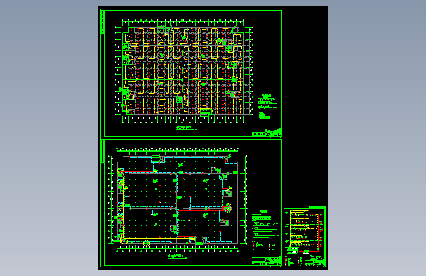 地下车库火灾报警图（含消防排烟联动说明）=1345015=40