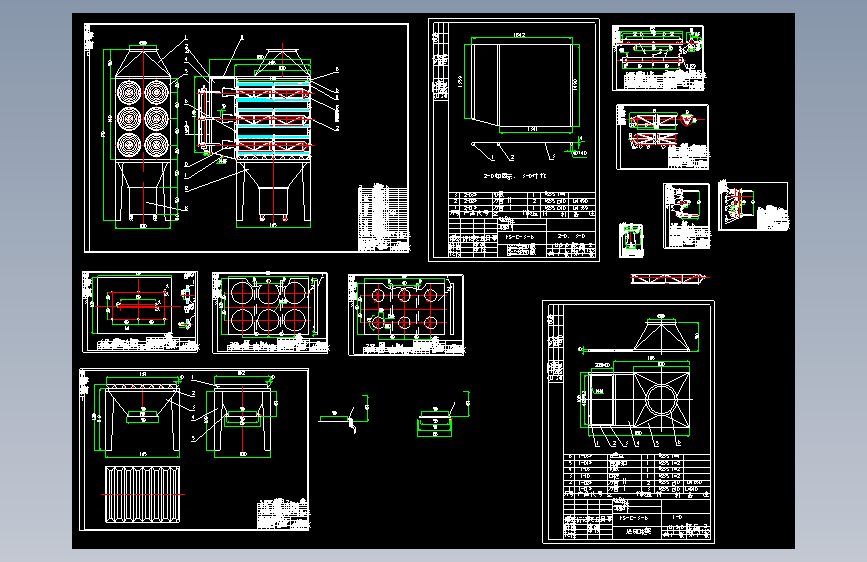 滤筒除尘器废气处理工艺平面布置图=1242940=30