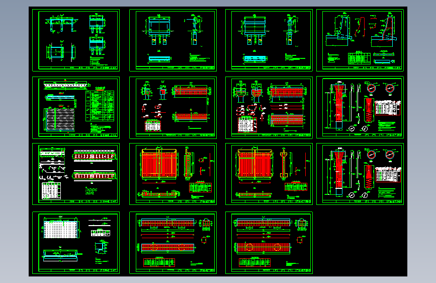 某桥梁全套施工图纸设计=1239998=20