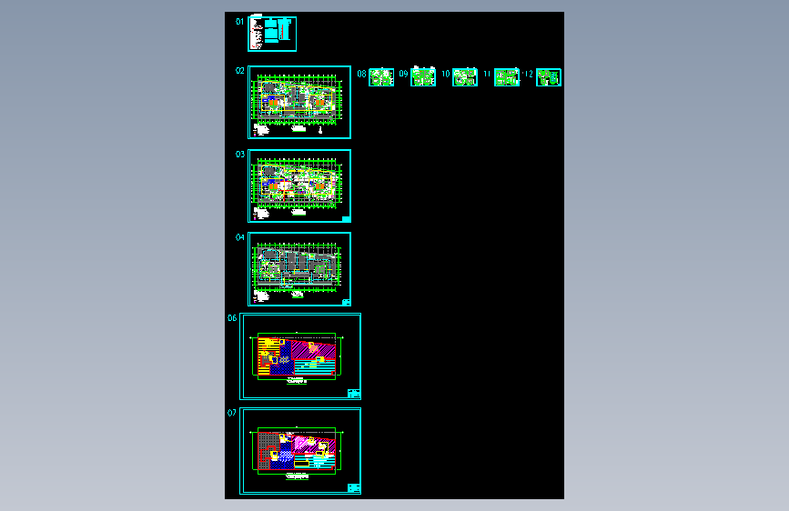 某住宅建筑两层人防地下室建筑设计施工图=344936=5