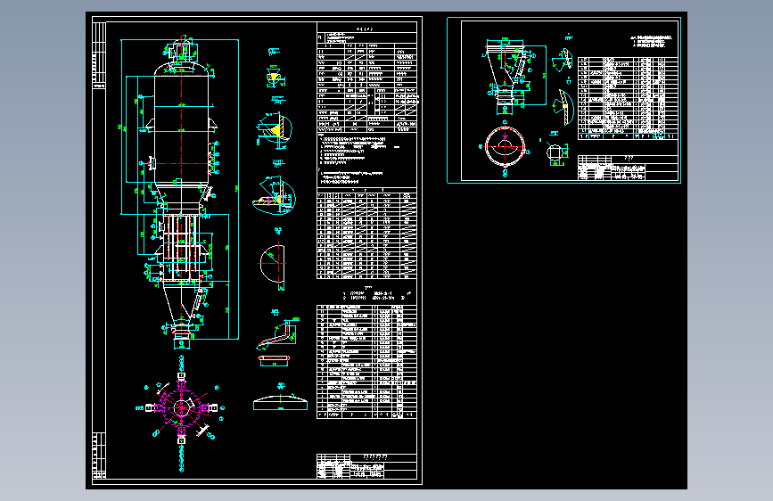 三效蒸发器装配设计=822360=50