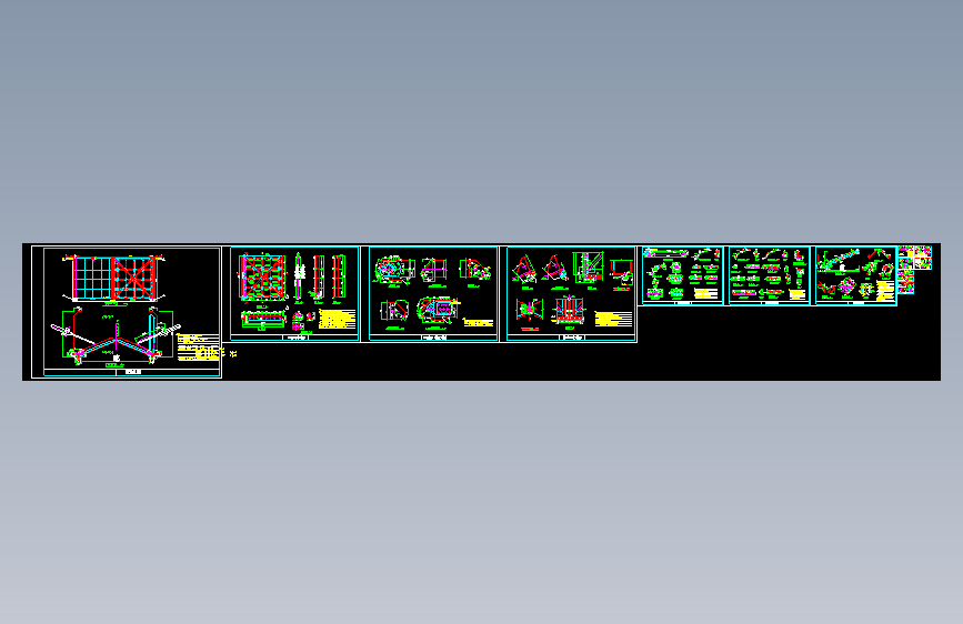 水利工程小型人字门施工图=1368786=30