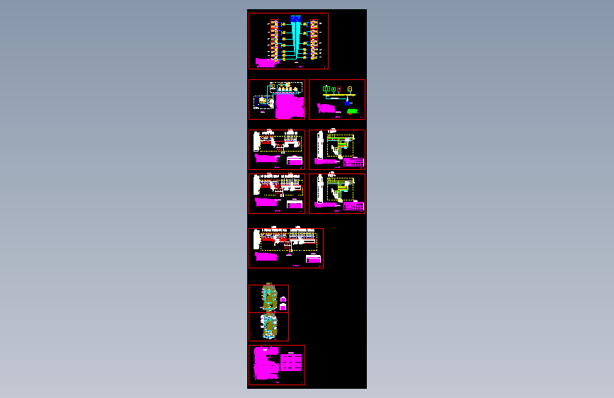屋面光伏发电系统电气图=1486045=100