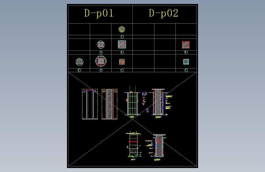 圆柱、方柱（石材、铝单板）节点大样=10680071=50