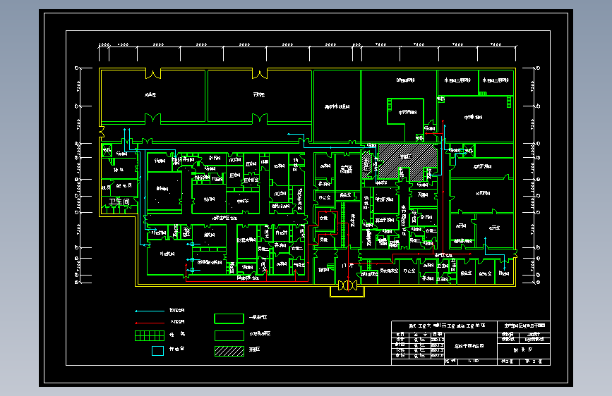 制药车间生产平面图=960024=15