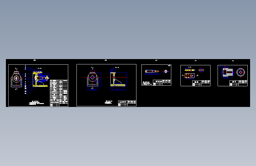 钻床夹具装配图及其零件图(整套CAD图)=115611=40