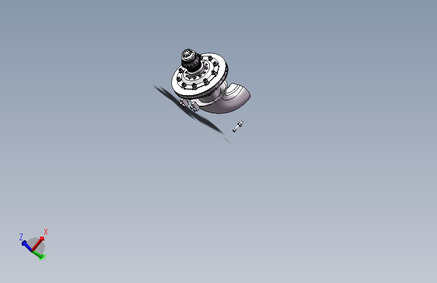 F1赛车前车轮总成