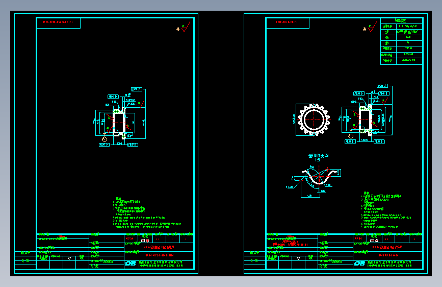 RE180链轮DWG格式