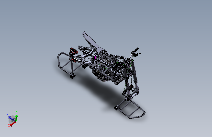 电动自行车模型
