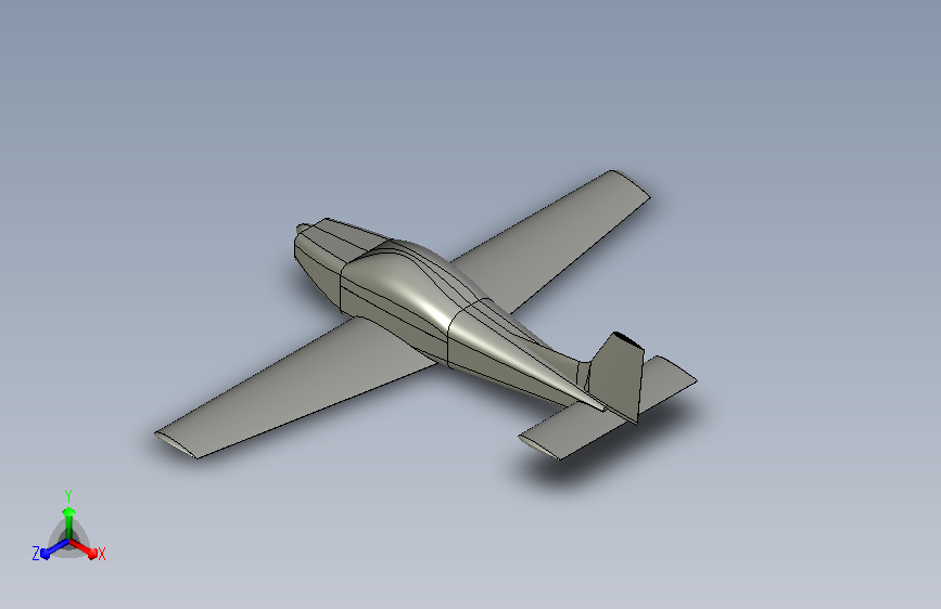 轻型飞机igs格式