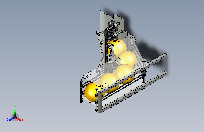 发球机器人设计模型=1687240=0