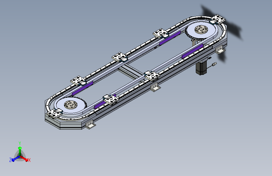 环形导轨输送线400环形导轨循环线=1435703=50