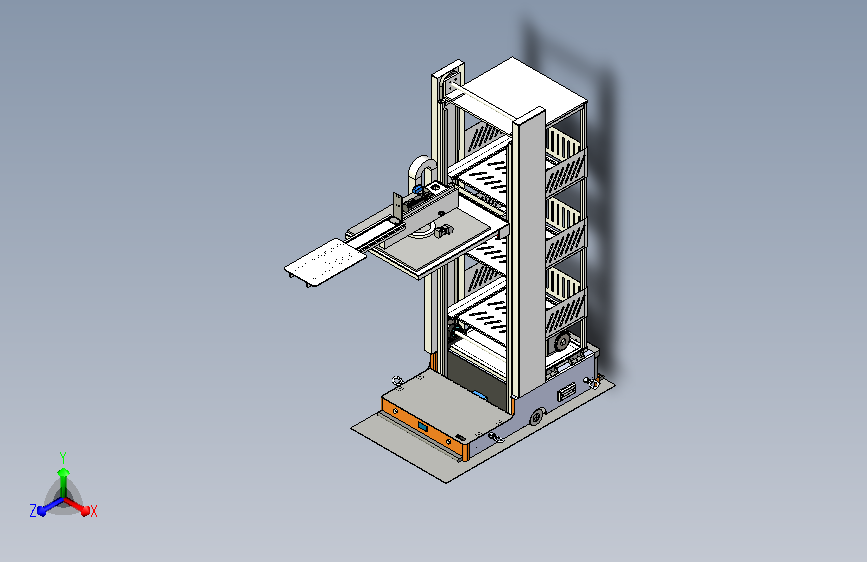 货架式AGV模型=785350=150