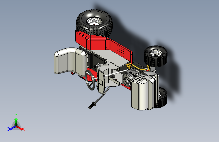 四轮电动割草机设计=1709356=0
