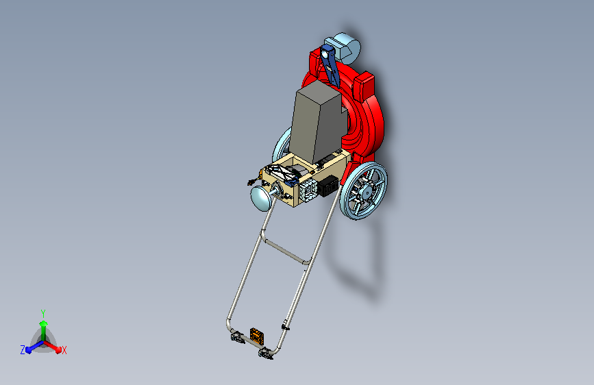 推车式割草机设计模型=1709355=0