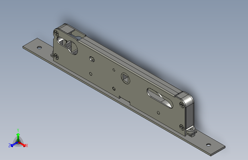 推拉门用双钩锁体=946203=60