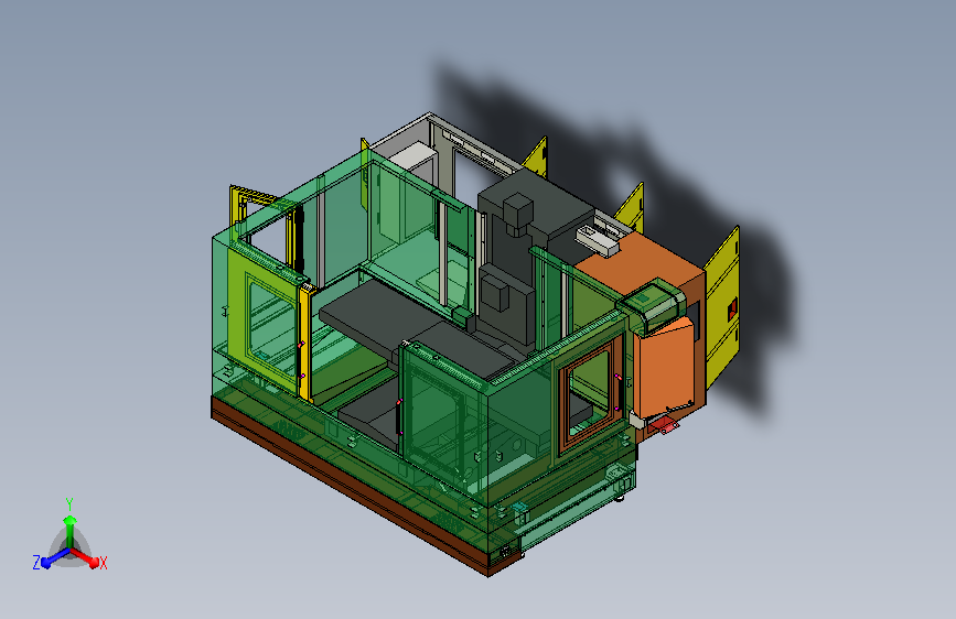 卧式加工中心板金=1313389=70
