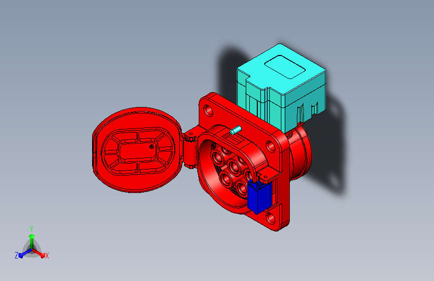 新能源国标交流车辆插座=1038514=50