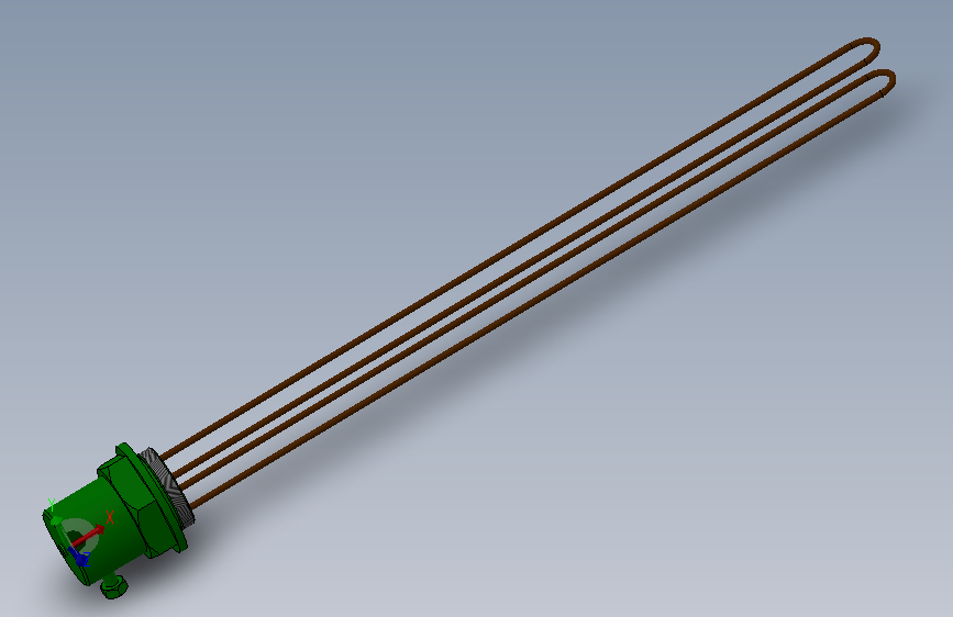 U型双管电加热棒=901726=15