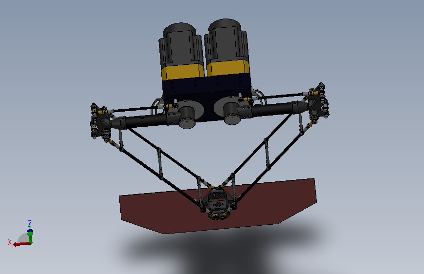 二自由度高速并联机械手=283692=40