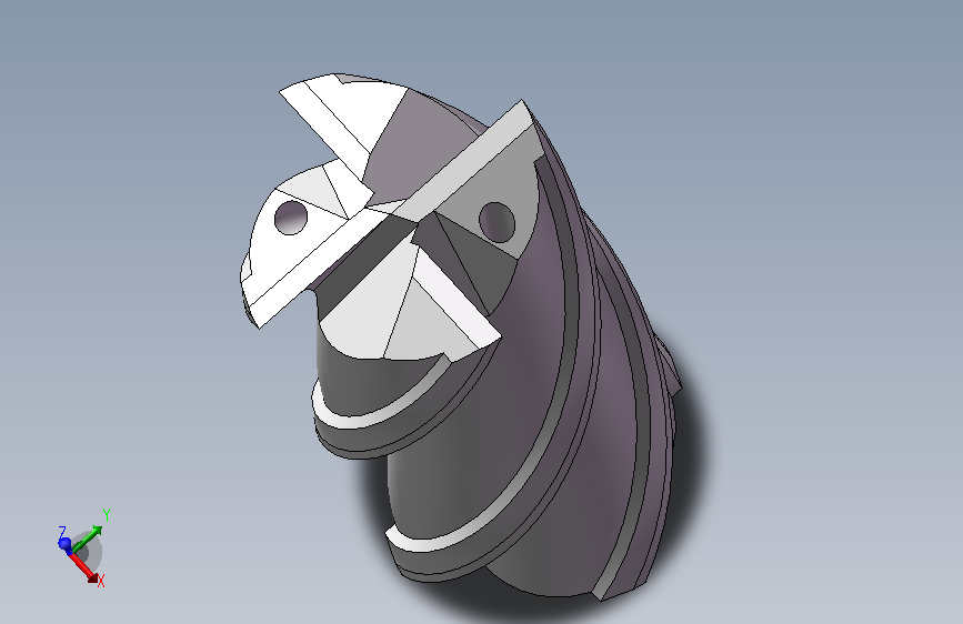 四刃立铣刀模型=429316=5