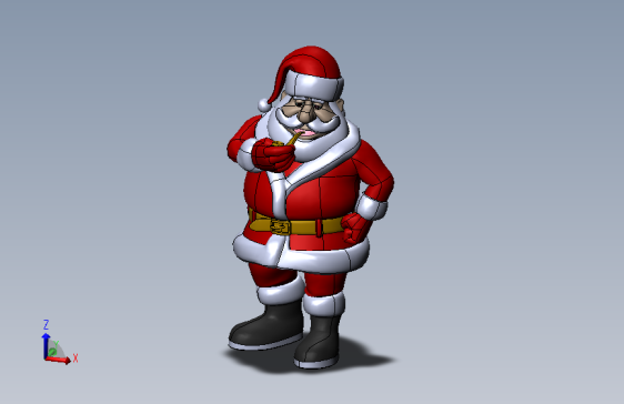 圣诞老人SW模型=153633=5