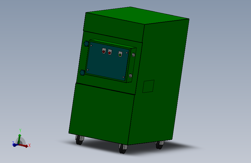 烟尘机箱模型图=761582=15