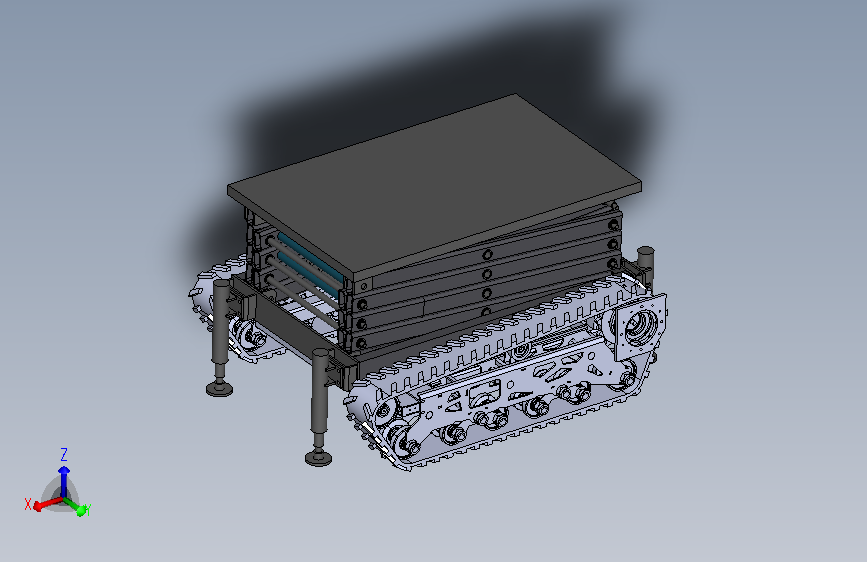 履带式剪叉式升降平台 1581799==wb100