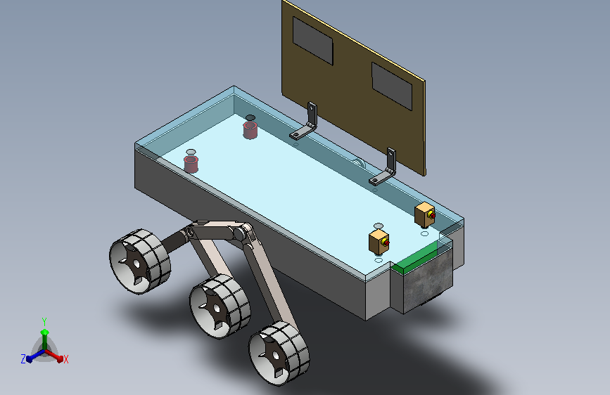 月球车或火星车设计