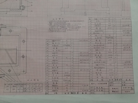 展开式二级齿轮减速器