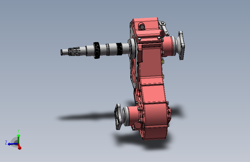 145减速器的分动箱 1622180