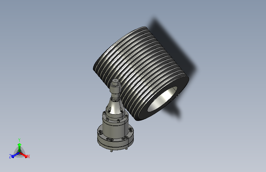 德国Kapp磨齿夹具stp装配 751638