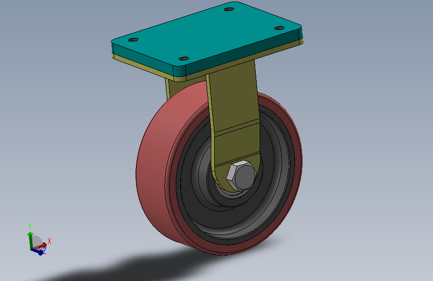 A0005648-脚轮 4007 KOR 150