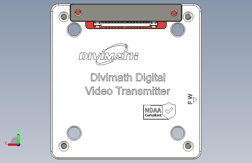A0005663-Divimath Long Range VTX NDAA 长距离 背面视图
