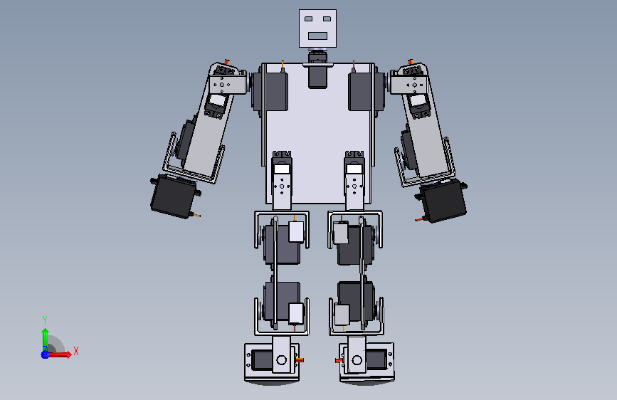舵机人形机器人